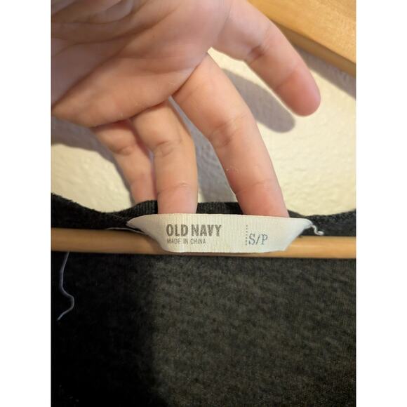 Old navy black oversized off the shoulder sweater size S cotton blend 2011 - Picture 3 of 7